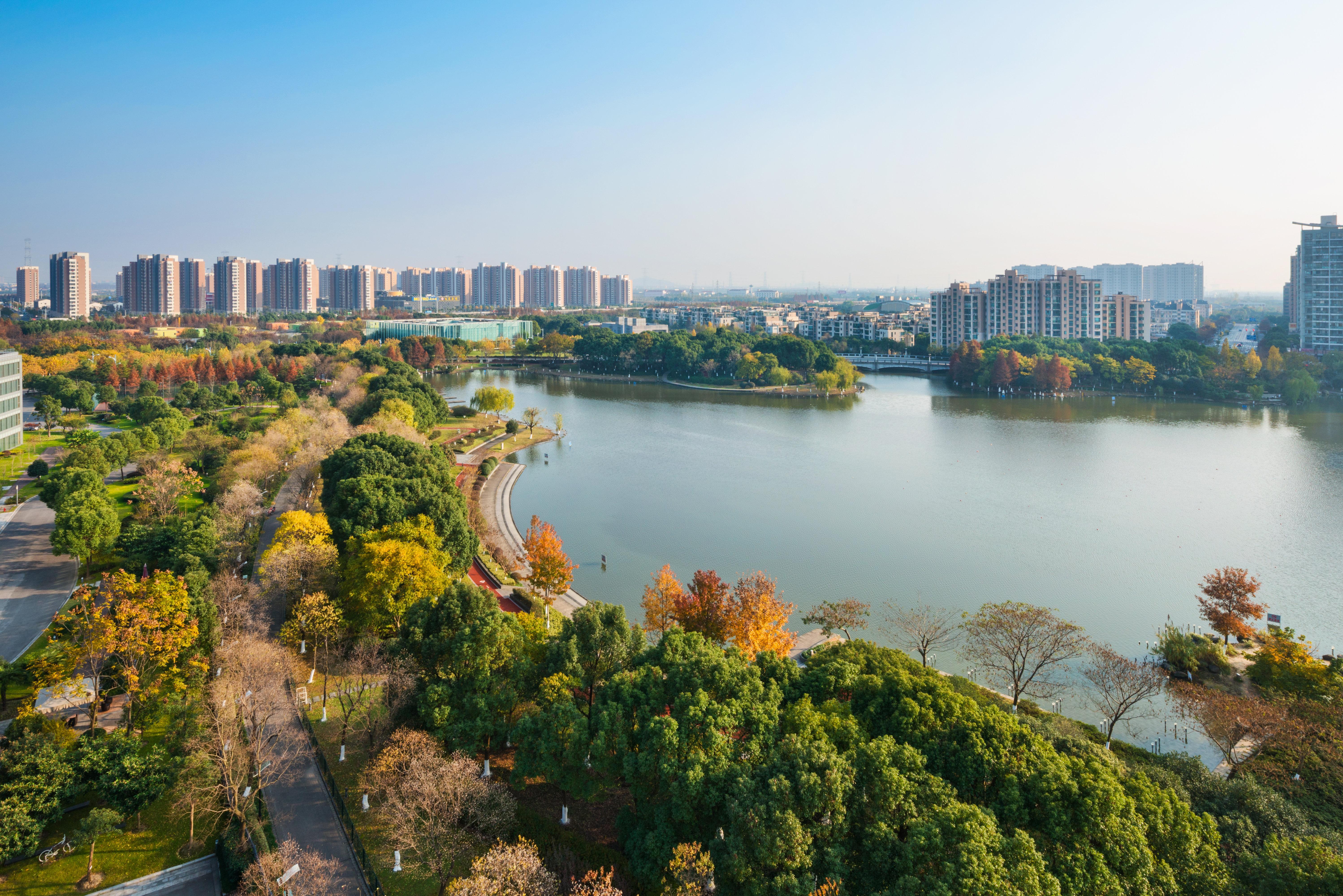 Crowne Plaza Shanghai Xiayang Lake By Ihg Qingpu Esterno foto